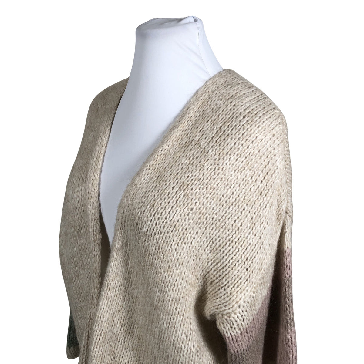 Naisten Bohemiana - Neuletakki, koko 44 - Beige (3)