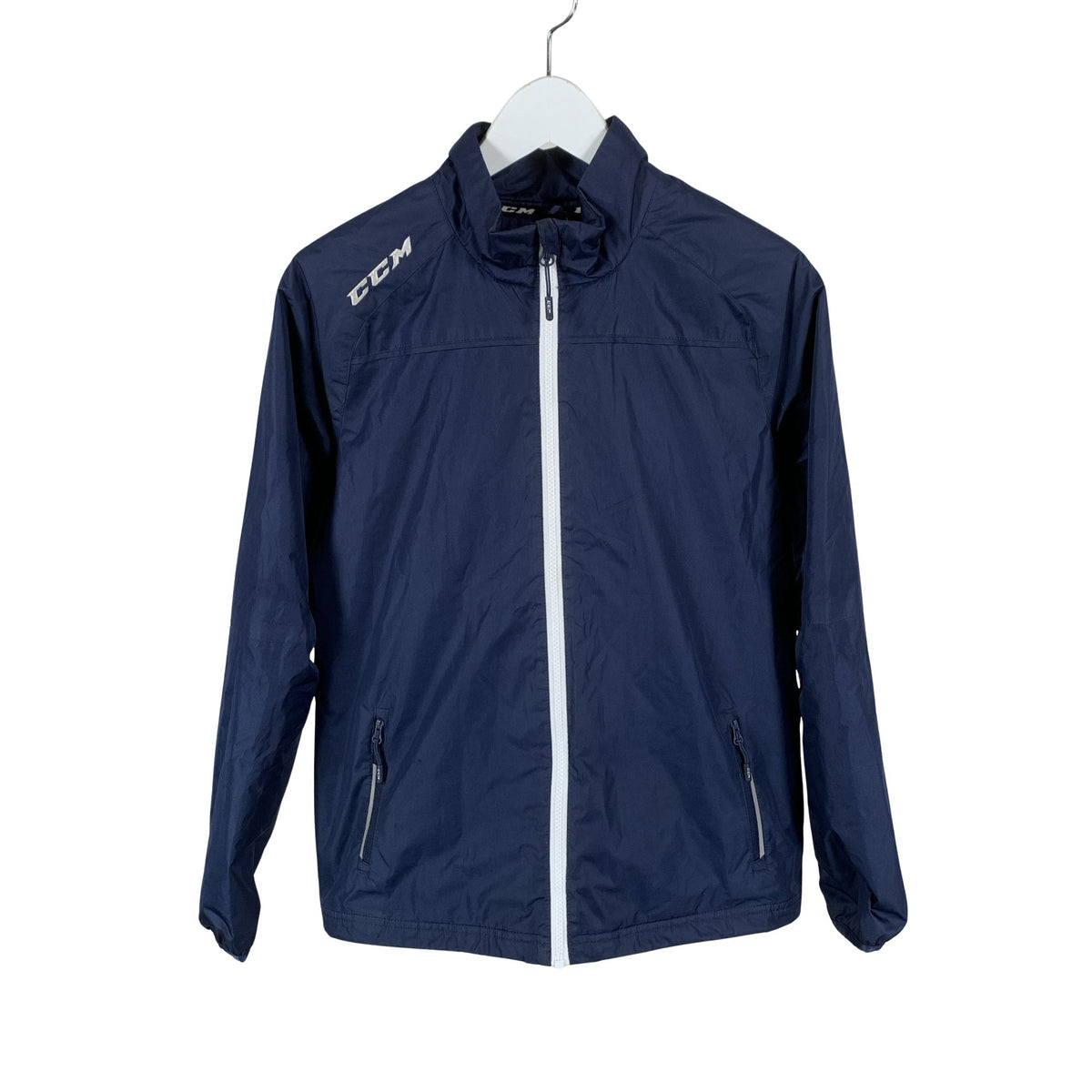 Unisex CCM - Kevyttoppatakki, koko 158 - 164 - Sininen (1)