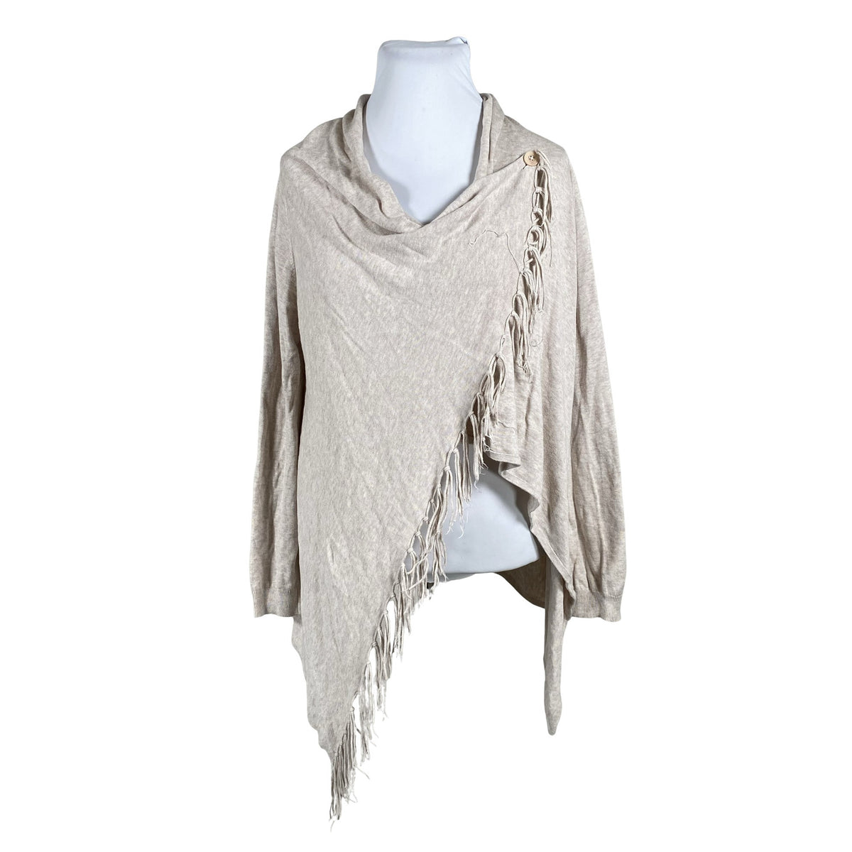 Naisten Repeat - Neuletakki, koko 44 - Beige (1)