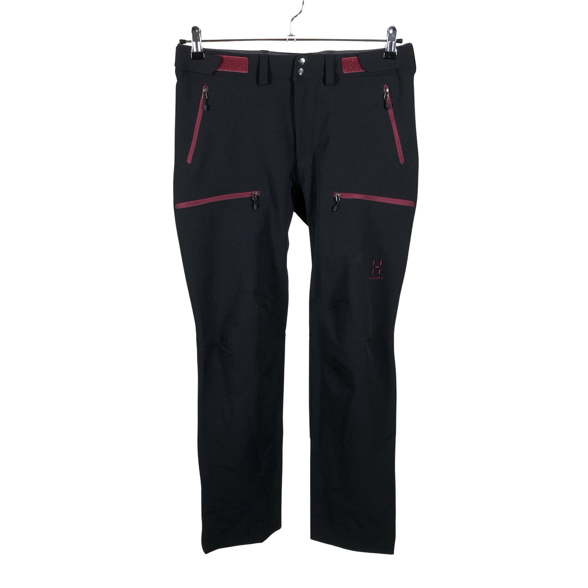 Naisten Haglöfs - Softshell-housut, koko 40 - Musta (1)