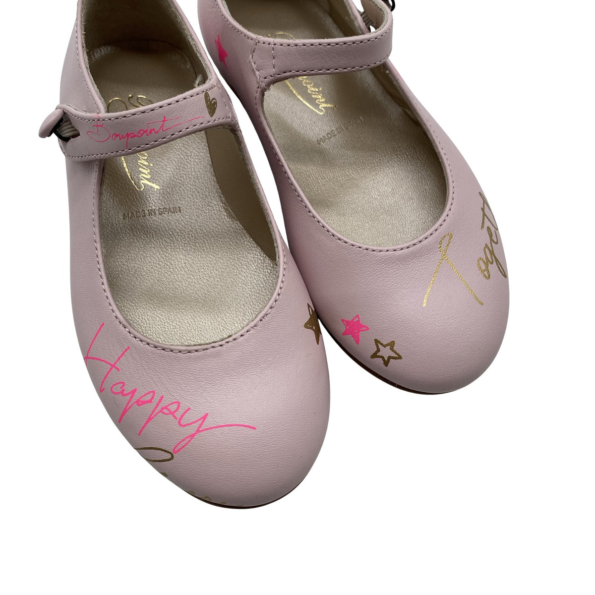 Tyttöjen Bonpoint - Ballerinat, koko 25 - Vaaleanpunainen (3)