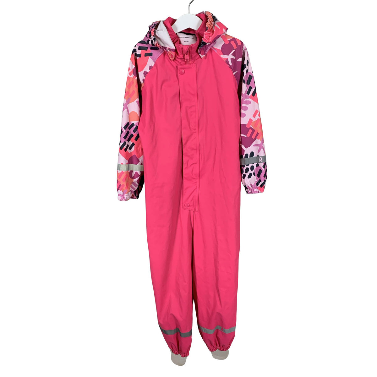 Tyttöjen Reima - Sadehaalari, koko 110 - 116 - Pinkki (1)