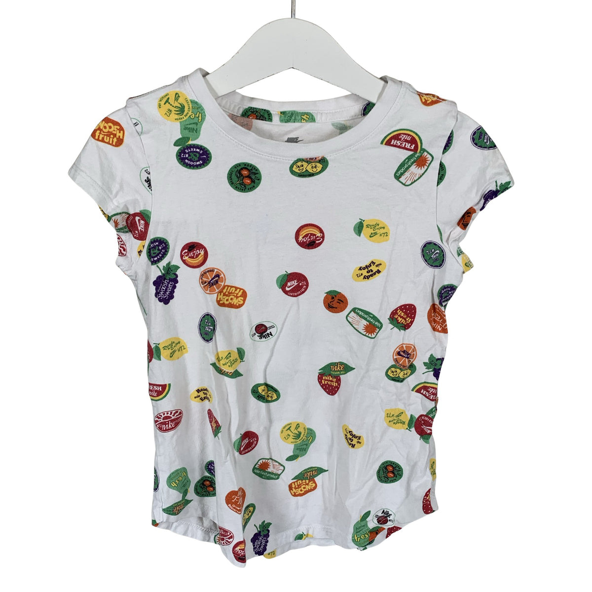 Unisex Nike - T-paita, koko 110 - 116 - Valkoinen (1)