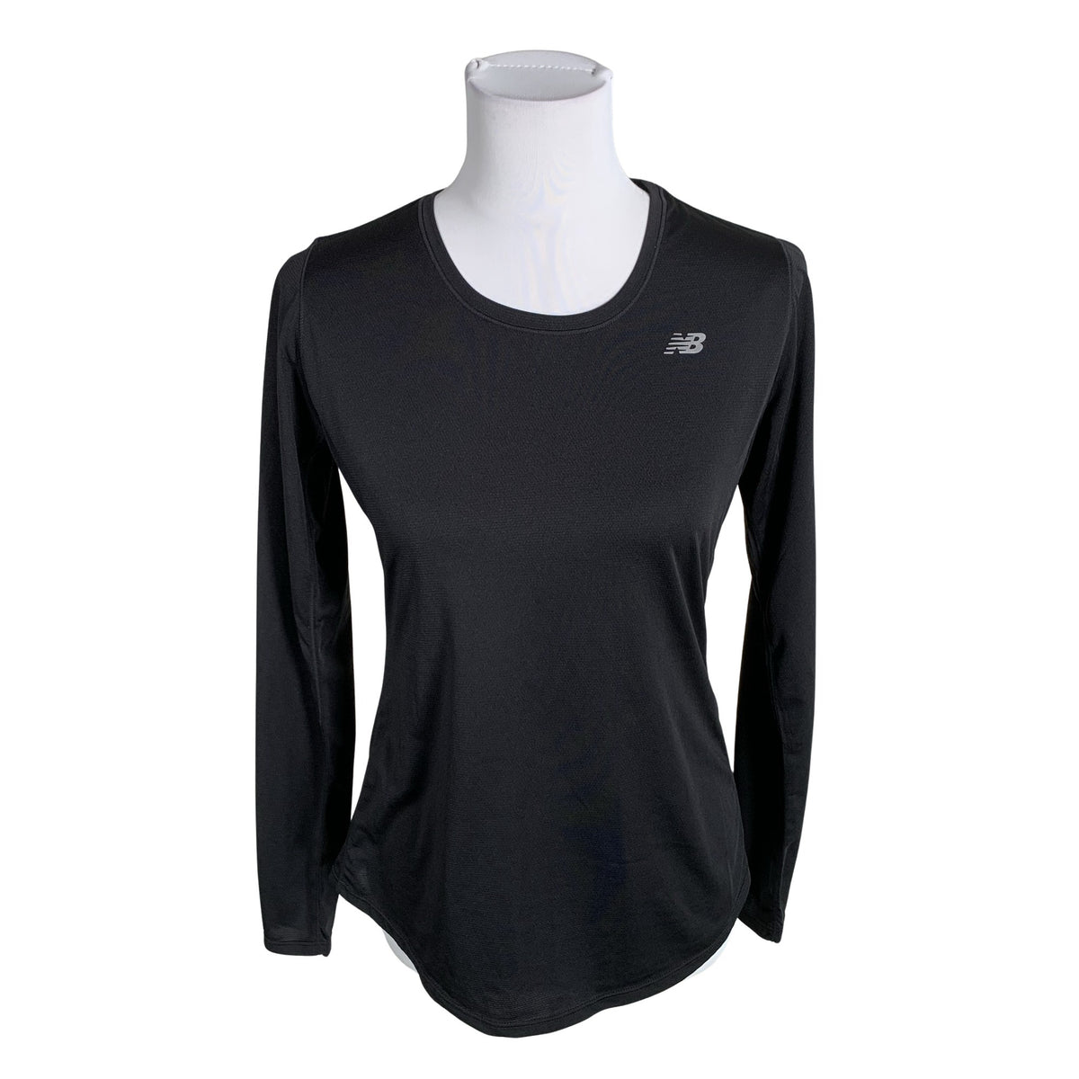 Naisten New Balance - Urheilupaita, pitkät hihat, koko 36 - Musta (1)
