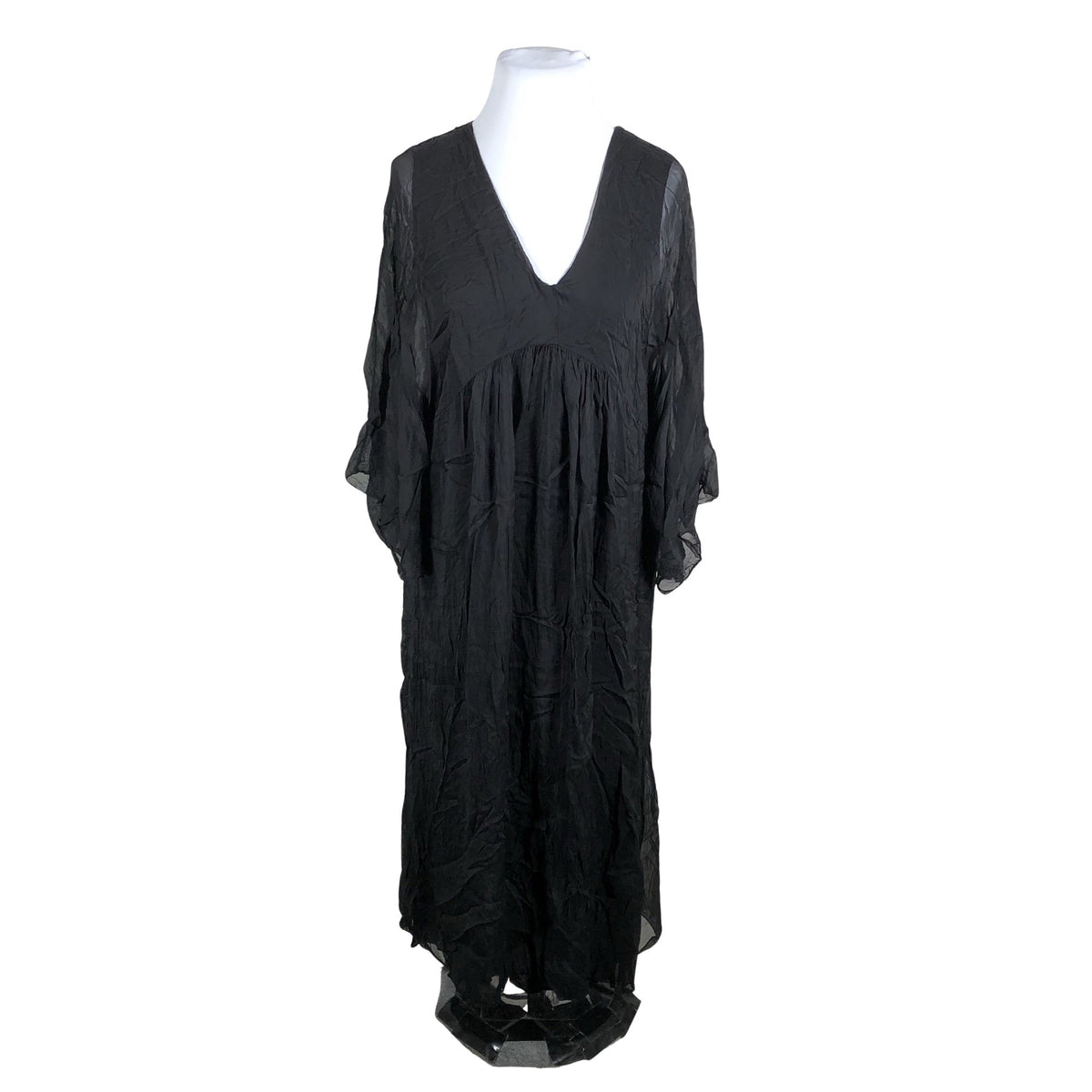 Naisten Bohemiana - Sifonkimekko, koko 42 - Musta (1)