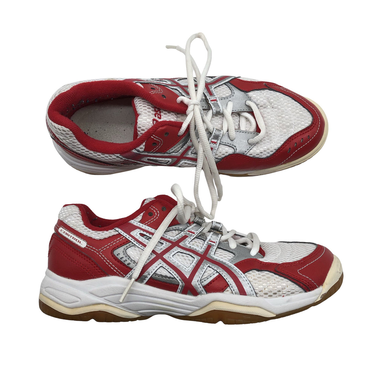 Naisten Asics - Sisäliikuntakengät, koko 37 - Punainen (1)