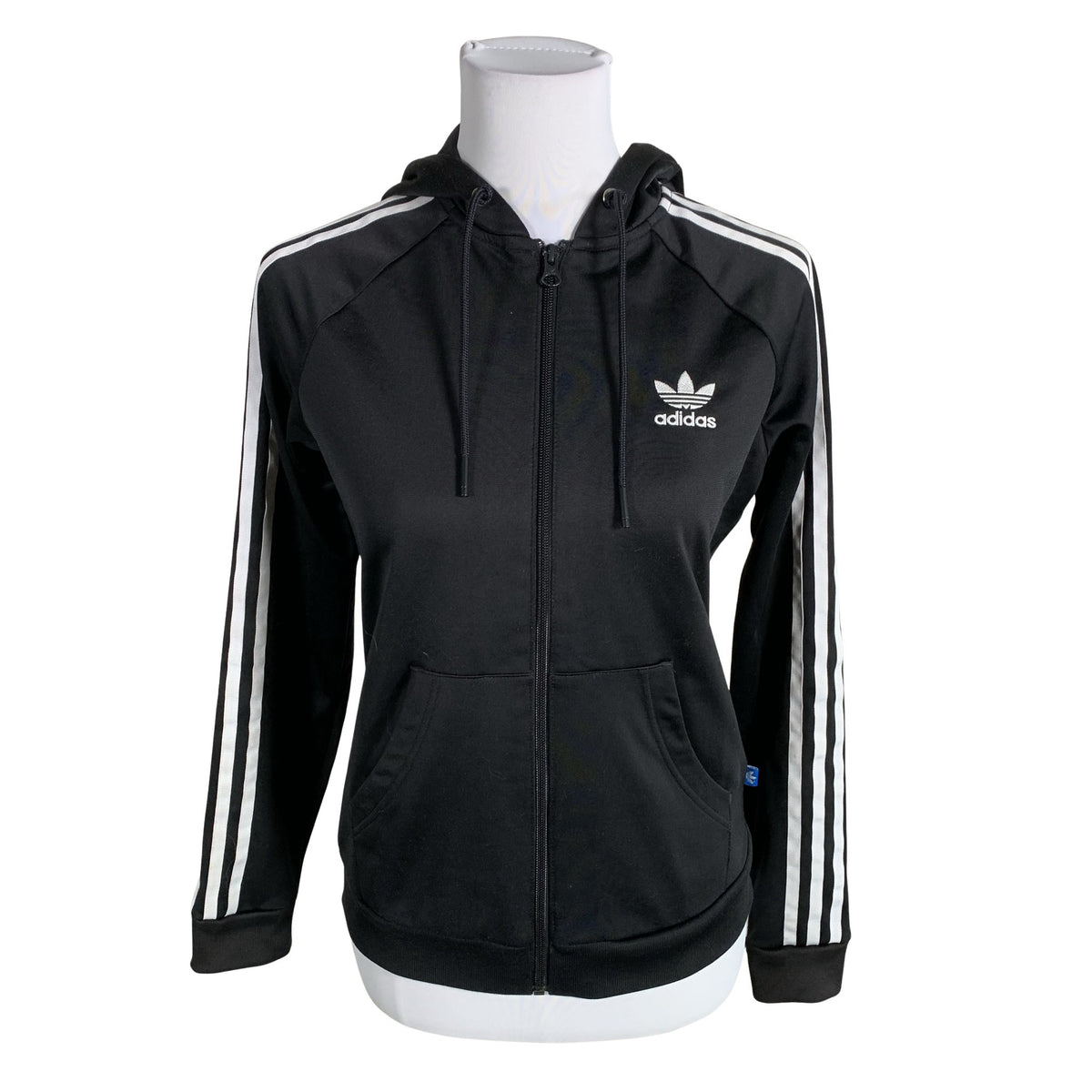 Naisten Adidas - Verryttelytakki, koko 36 - Musta (1)