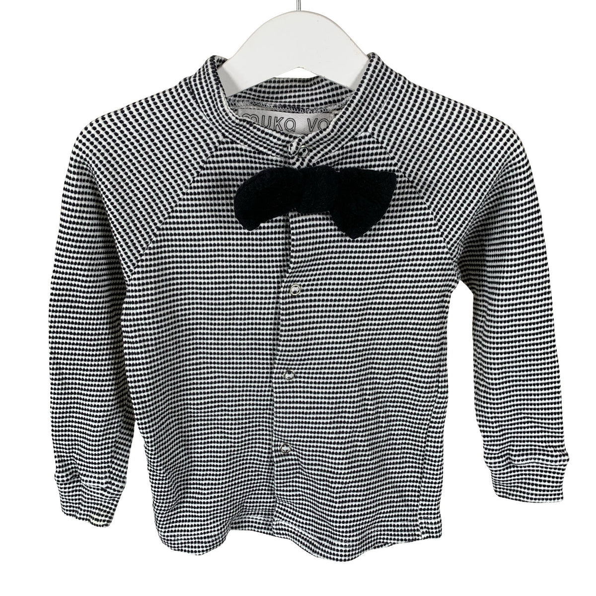 Unisex MUKA VA - Trikoopaita, koko 92 - 98 - Musta (1)
