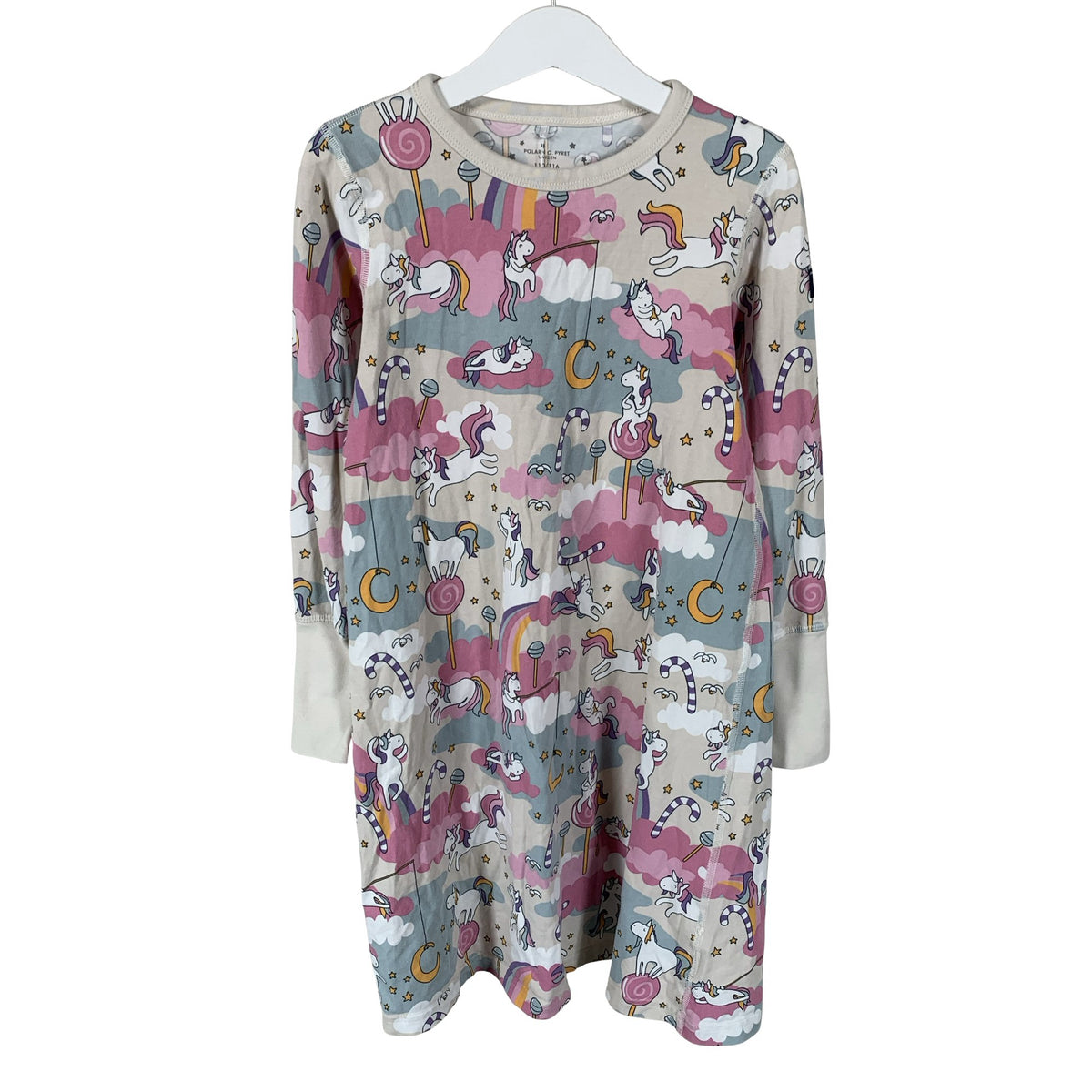 Tyttöjen Polarn O. Pyret - Yöpaita, koko 110 - 116 - Beige (1)