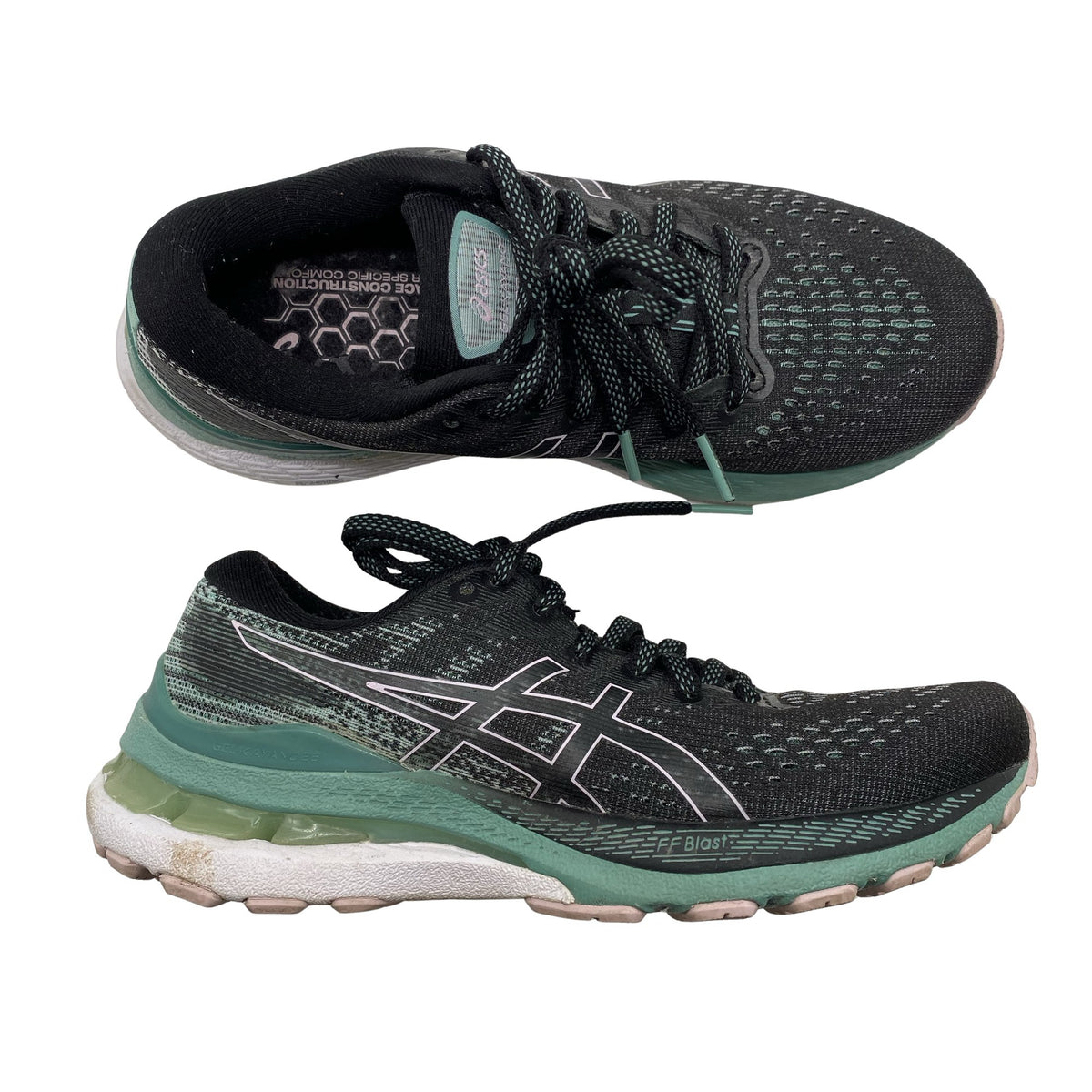 Naisten Asics - Lenkkarit, koko 36 - Musta (1)