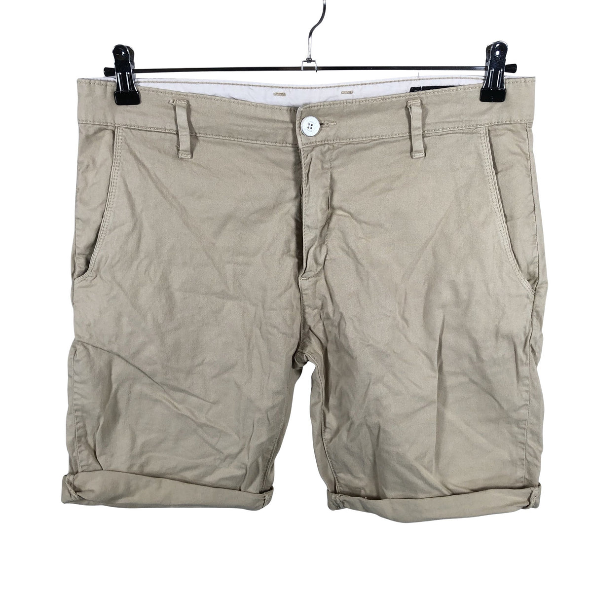 Miesten Elvine - Shortsit, koko W33 - Beige (1)