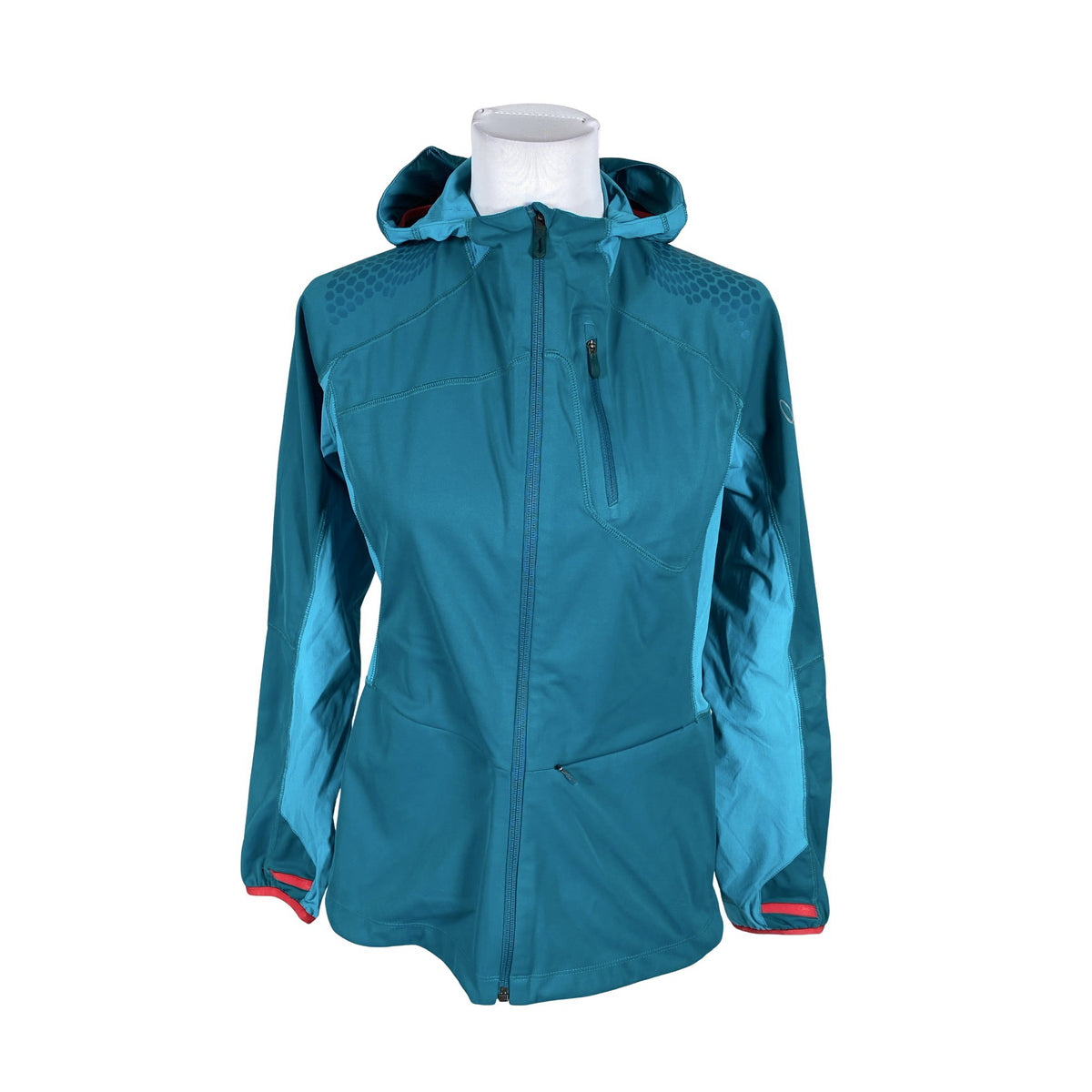 Naisten Salomon - Softshell-takki, koko 38 - Turkoosi (1)