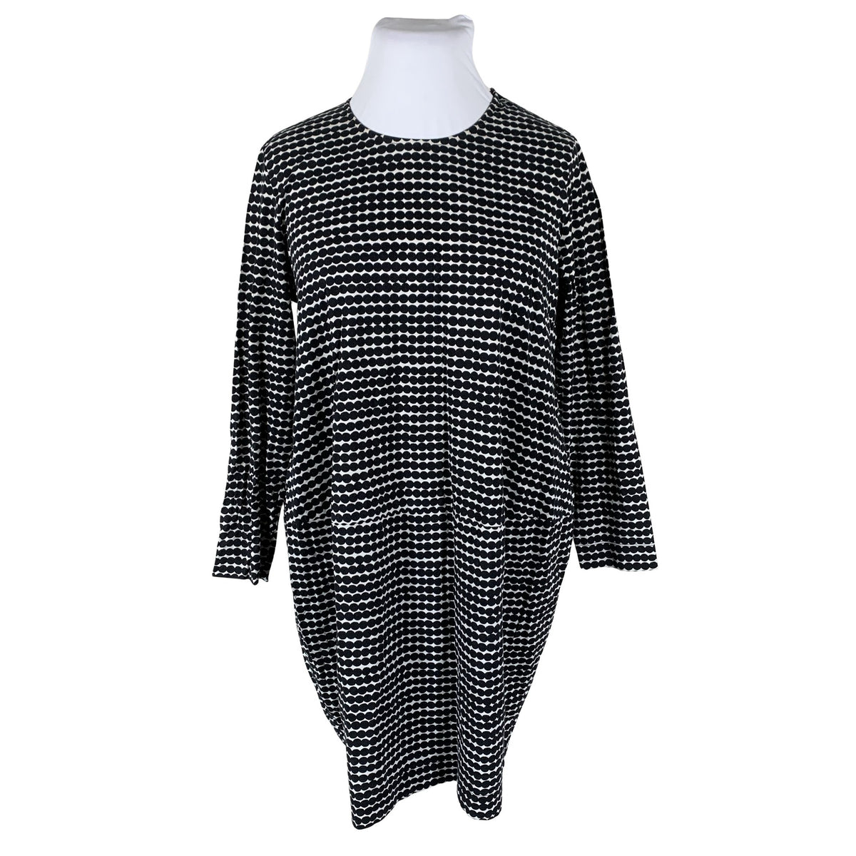 Naisten Marimekko - Trikoomekko, koko 42 - Musta (1)
