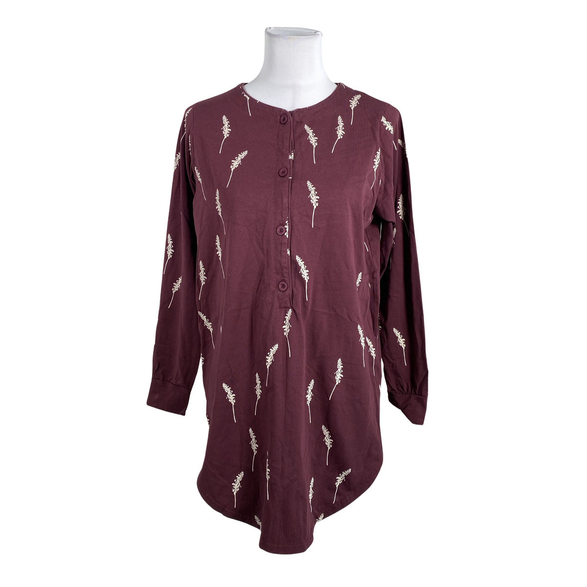 Naisten NOSH - Trikootunika, koko 36 - Viininpunainen (1)