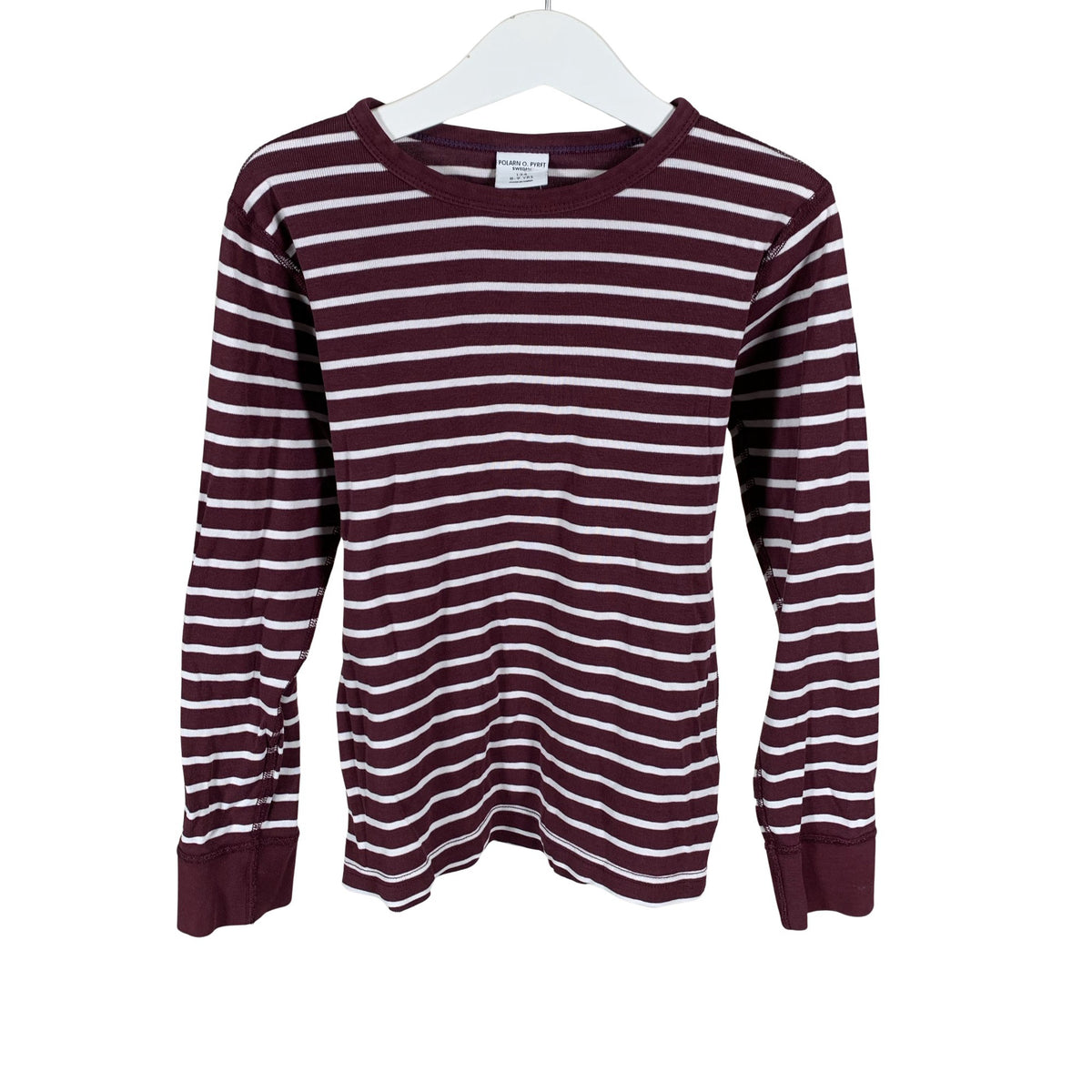 Unisex Polarn O. Pyret - Trikoopaita, koko 128 - 134 - Viininpunainen (1)