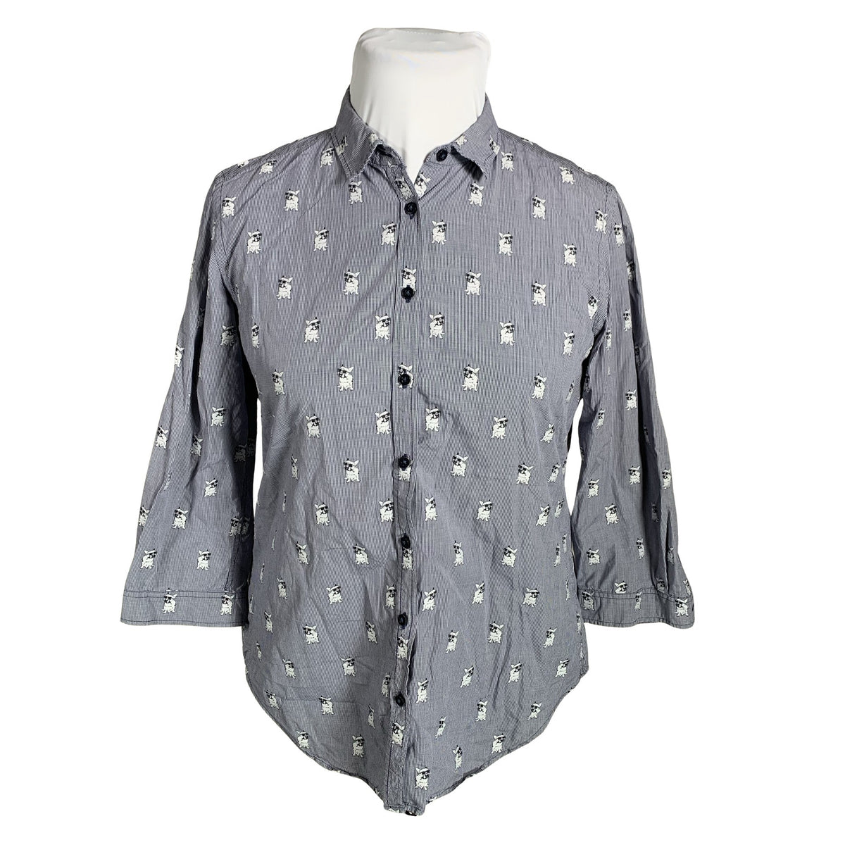 Naisten Sand Jeans - Kauluspaita, koko 42 - Sininen (1)