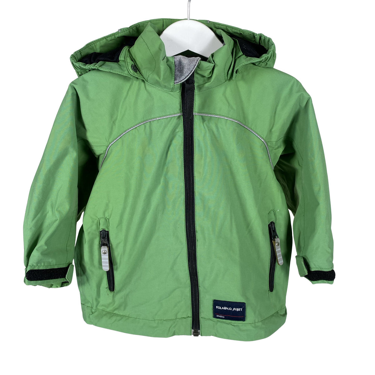 Unisex Polarn O. Pyret - Välikausitakki, koko 86 - 92 - Vihreä (1)