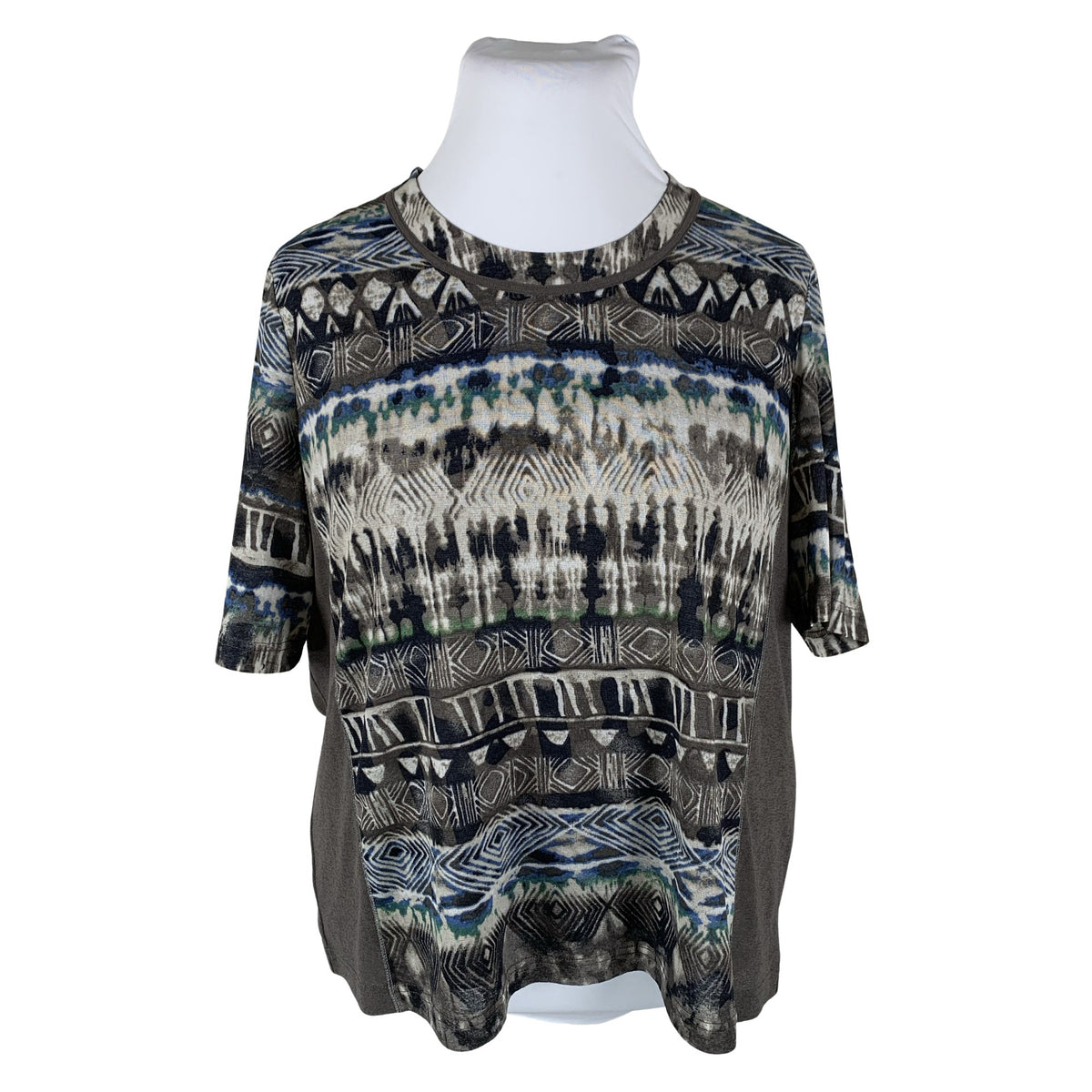 Naisten Gerry Weber - T-paita, koko 48 - Ruskea (1)