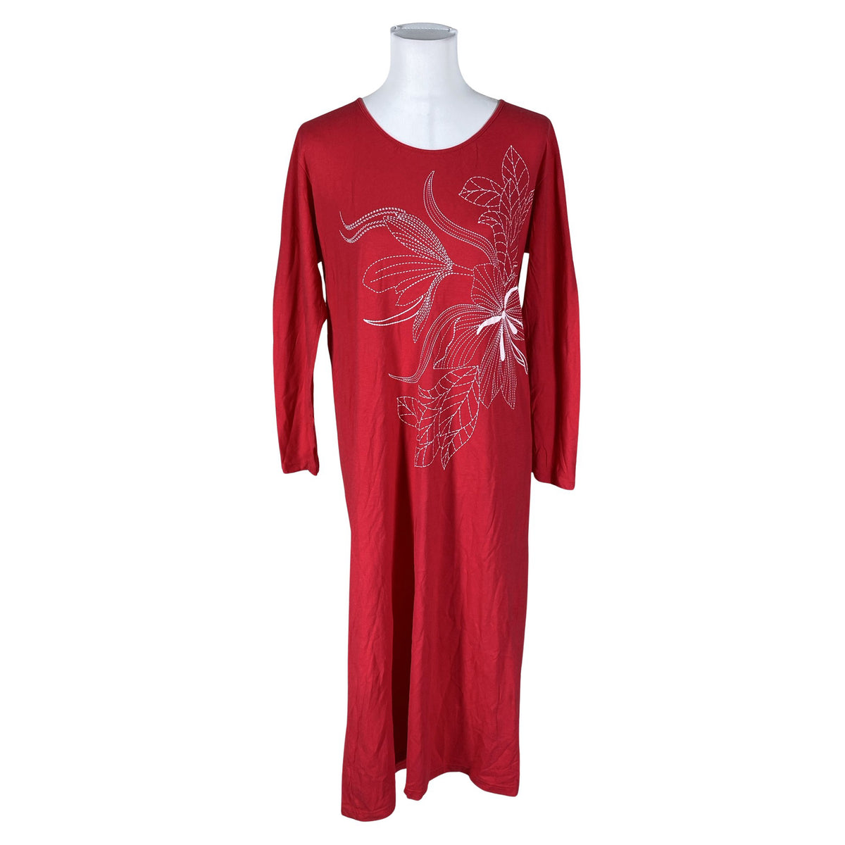 Naisten Finnwear - Yöpaita, koko 36 - Punainen (1)