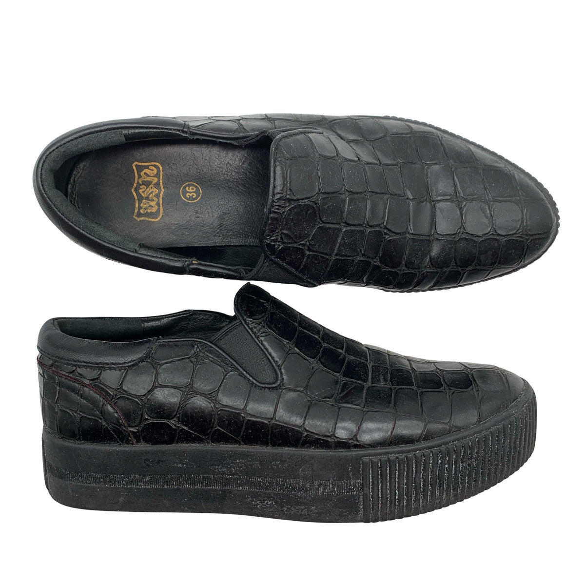 Naisten Ash - Loaferit, koko 36 - Musta (1)