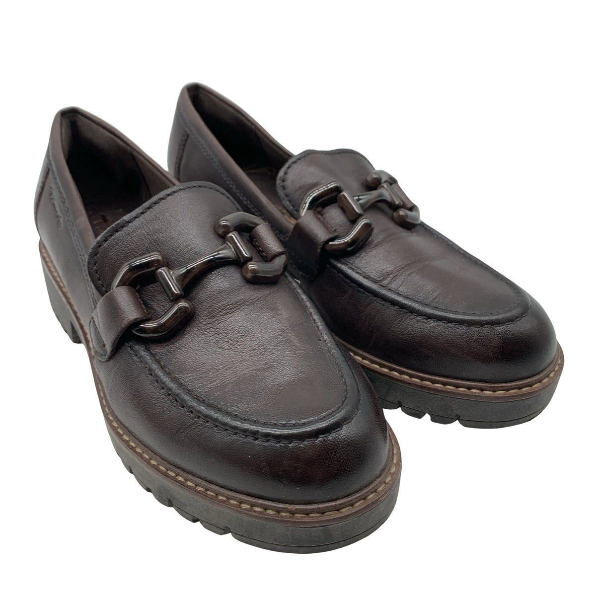 Naisten Tamaris - Loaferit, koko 36 - Ruskea (2)