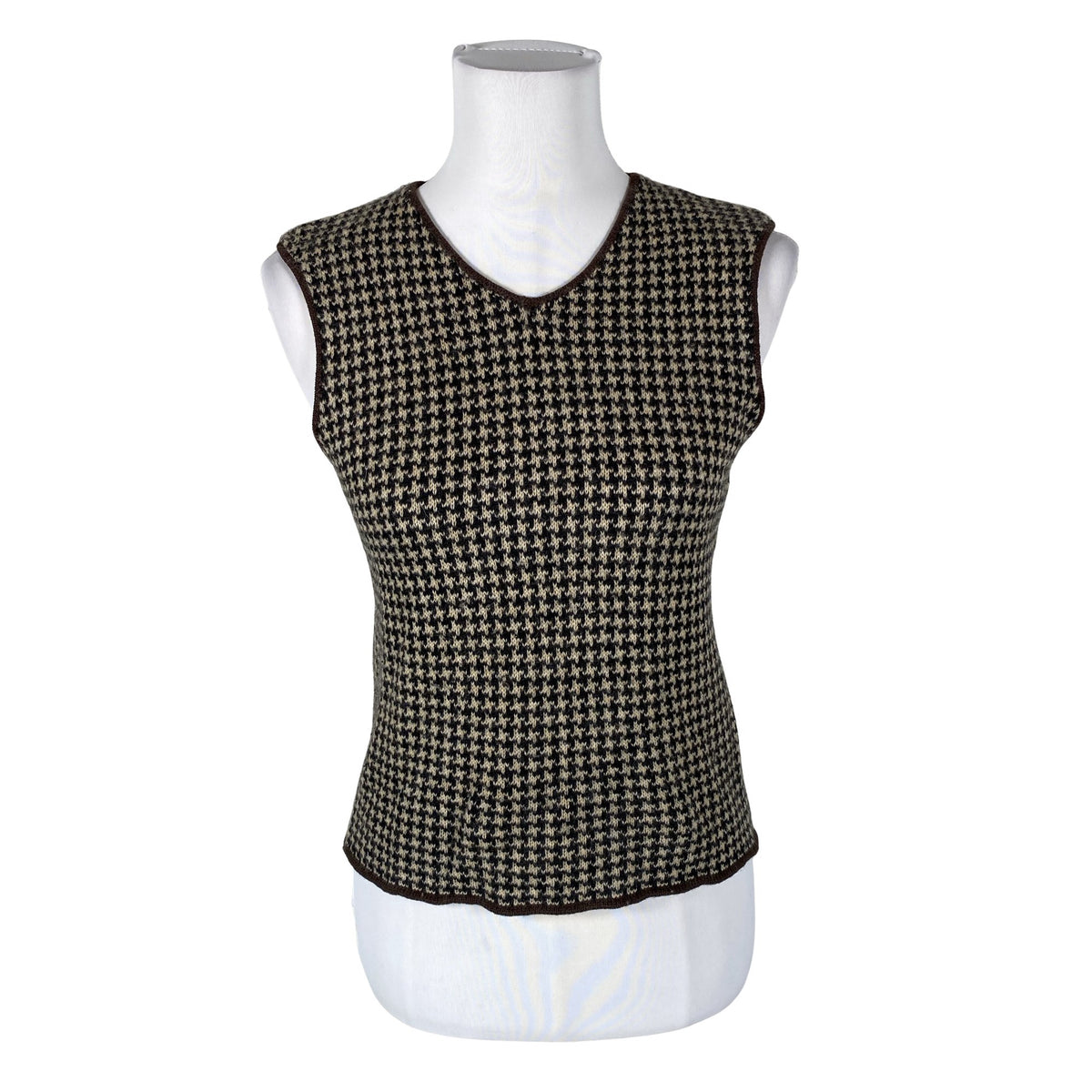 Naisten Hillary Rohde - Neuleliivi, koko 38 - Ruskea (1)