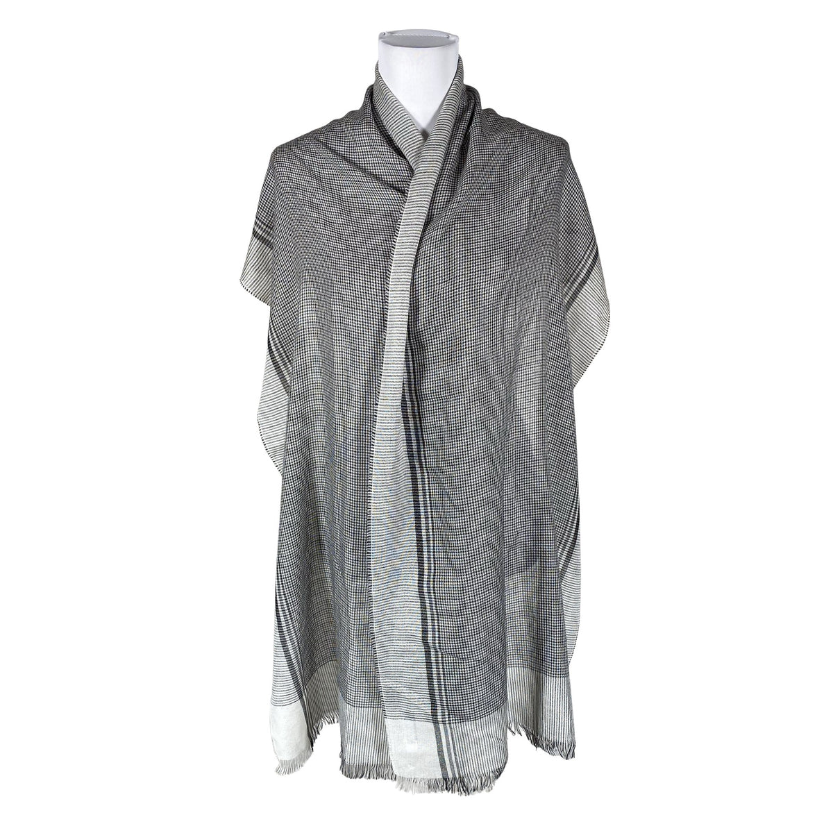 Unisex Johnstons of Elgin - Huivi, koko Maxi - Harmaa (3)