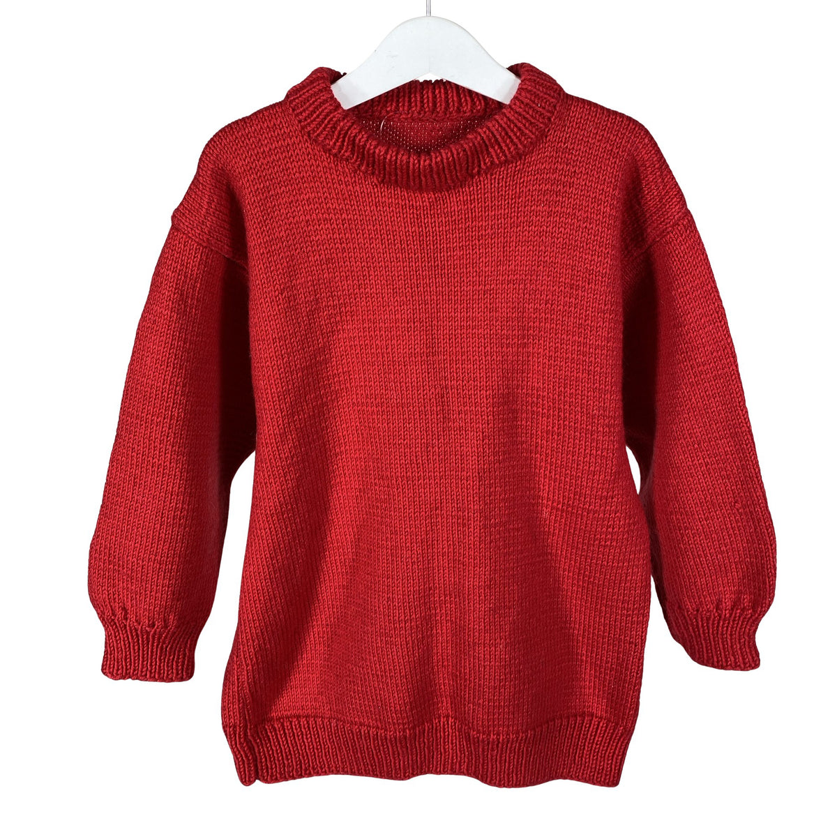 Unisex Handmade - Neulepaita, koko 134 - 140 - Punainen (1)