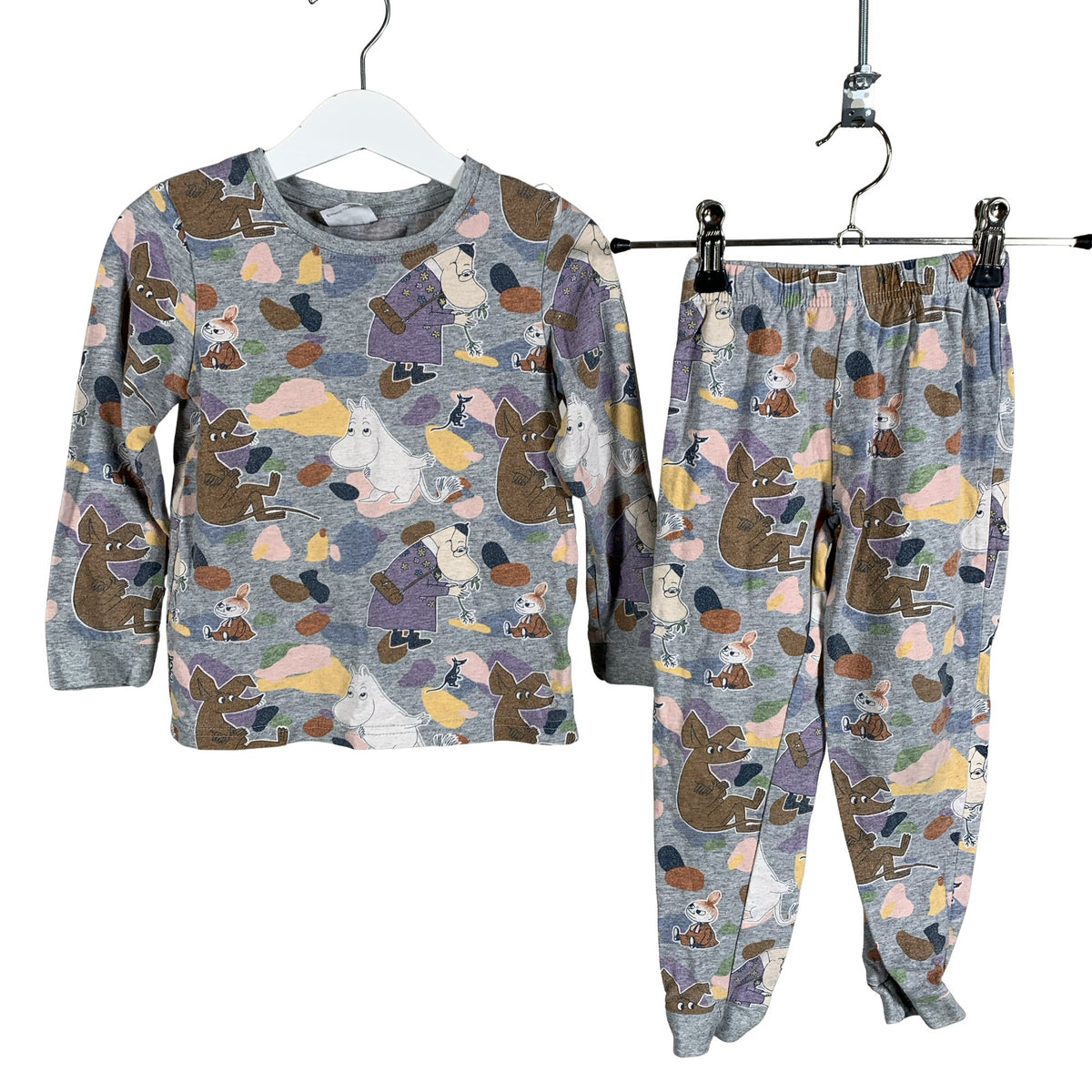 Unisex Moomin by Martinex - Yöasu, koko 98 - 104 - Harmaa (1)