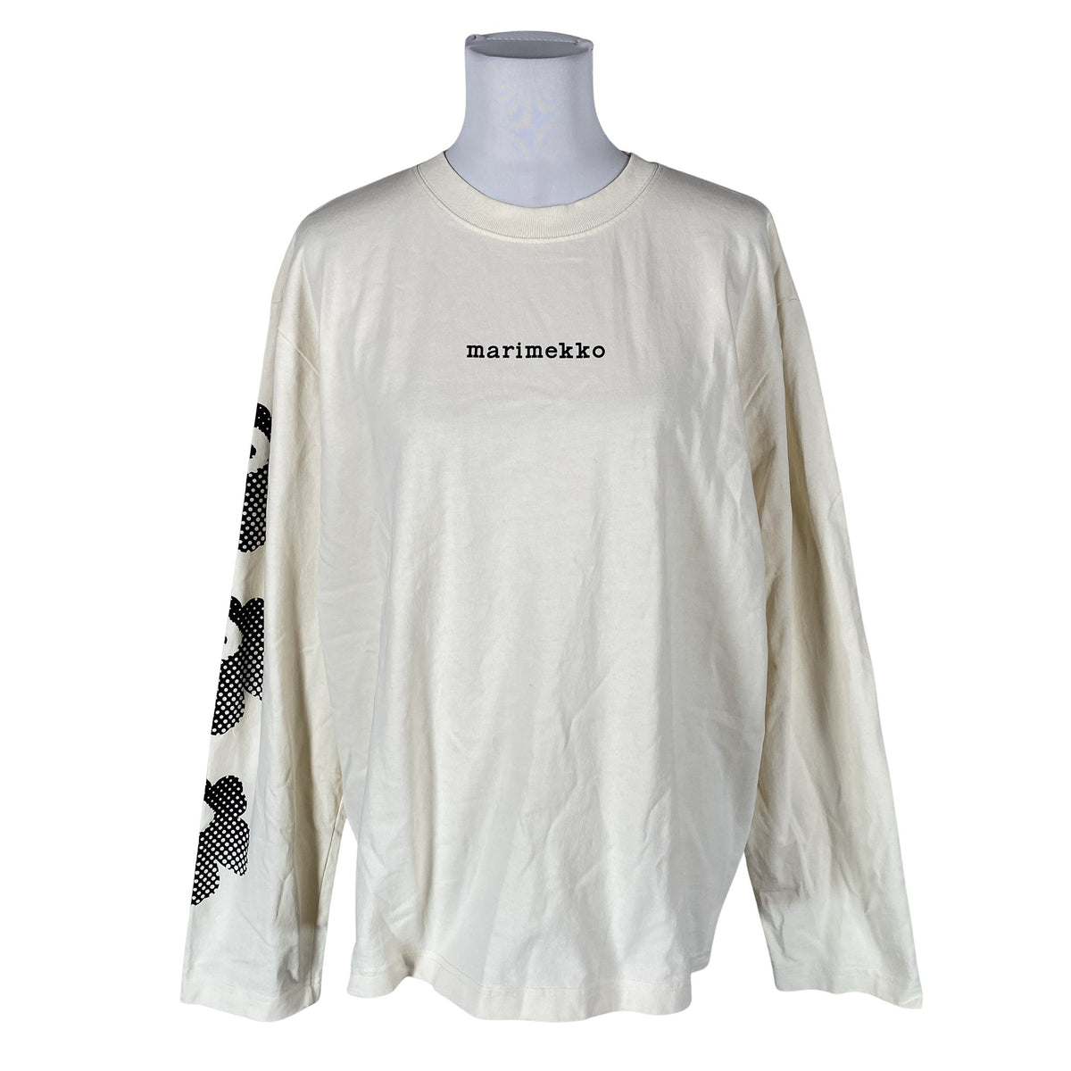 Naisten Marimekko - Trikoopaita, koko 36 - Beige (1)