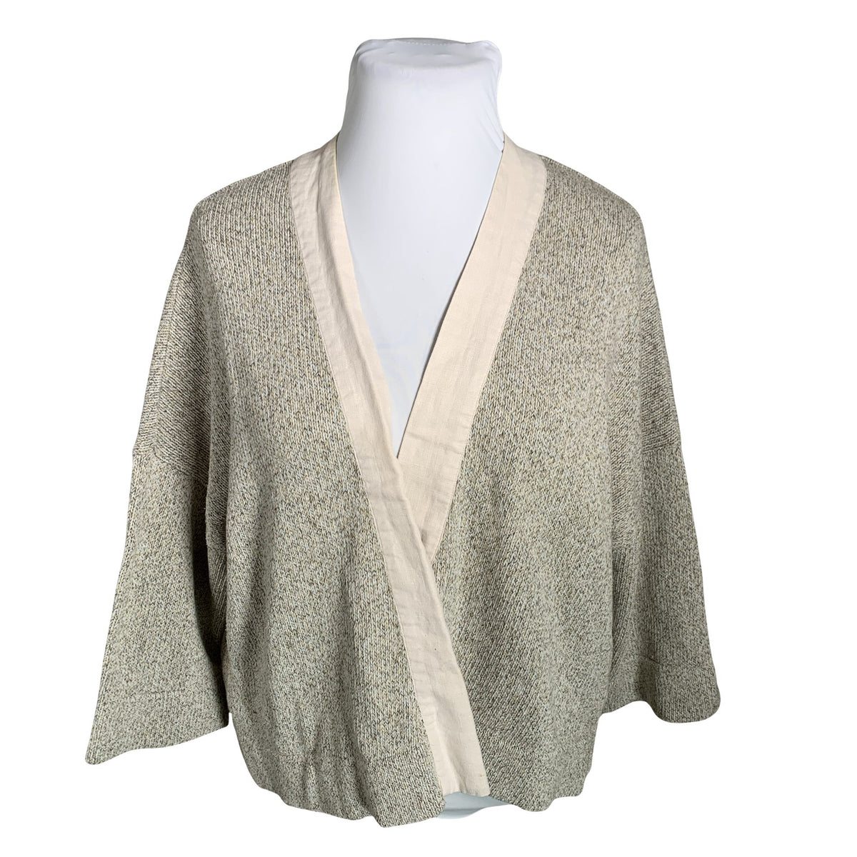 Naisten Oska - Neuletakki, koko 44 - Beige (1)