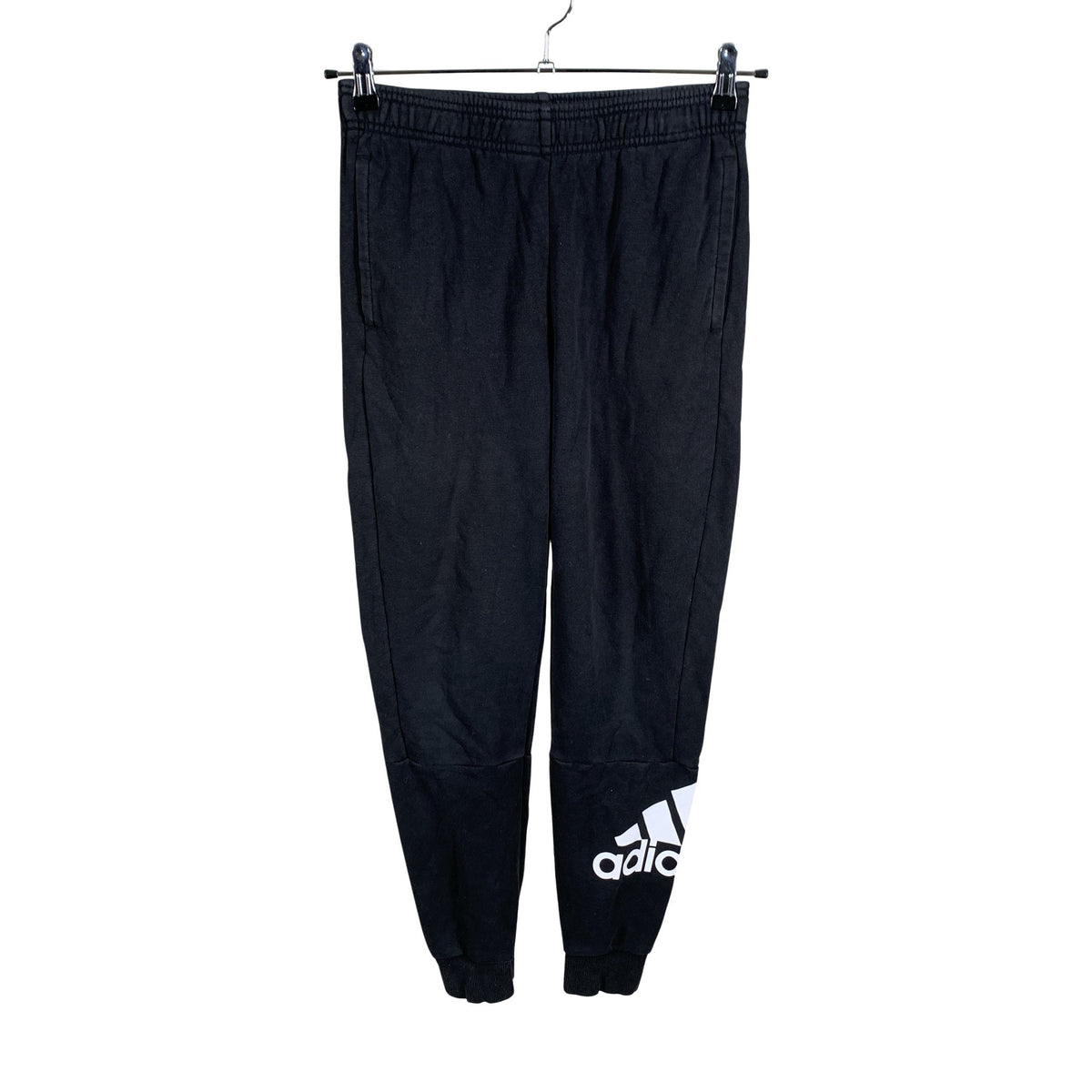 Unisex Adidas - Collegehousut, koko 158 - 164 - Musta (1)