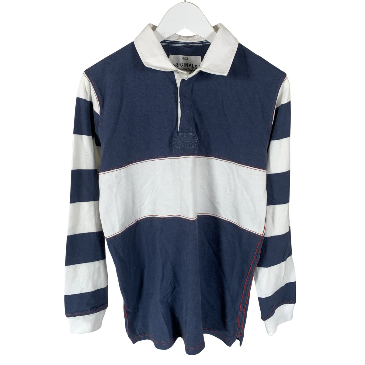 Poikien Marks&Spencer - Trikoopaita, koko 158 - 164 - Sininen (1)