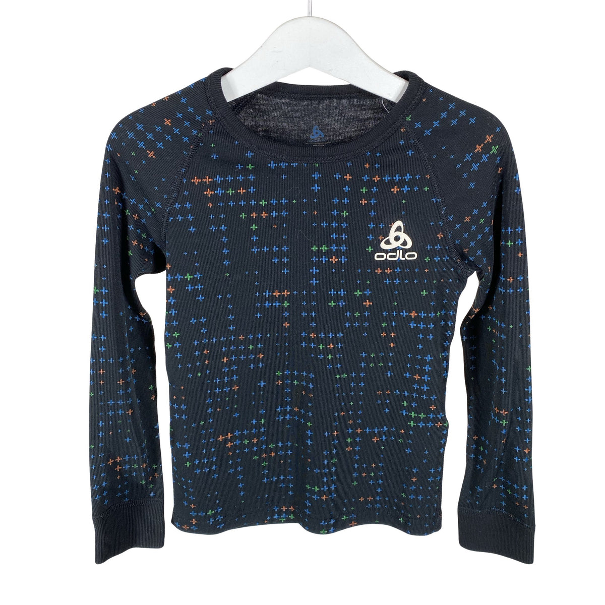 Unisex Odlo - Kerrastopaita, koko 110 - 116 - Musta (1)