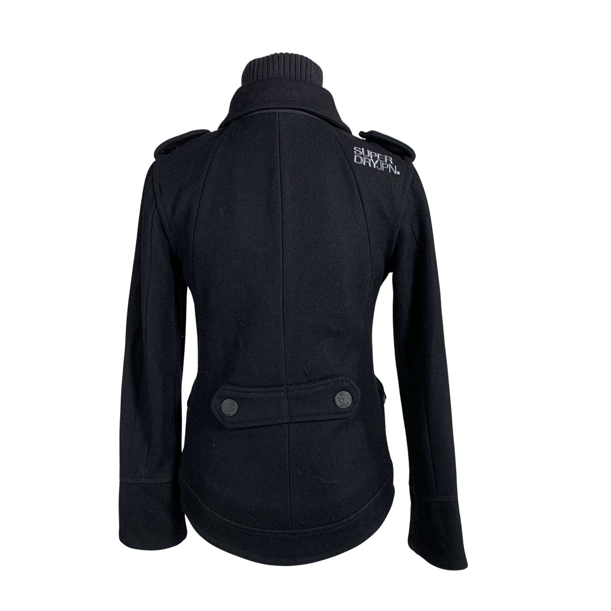 Naisten Superdry - Villakangastakki, koko 36 - Musta (3)