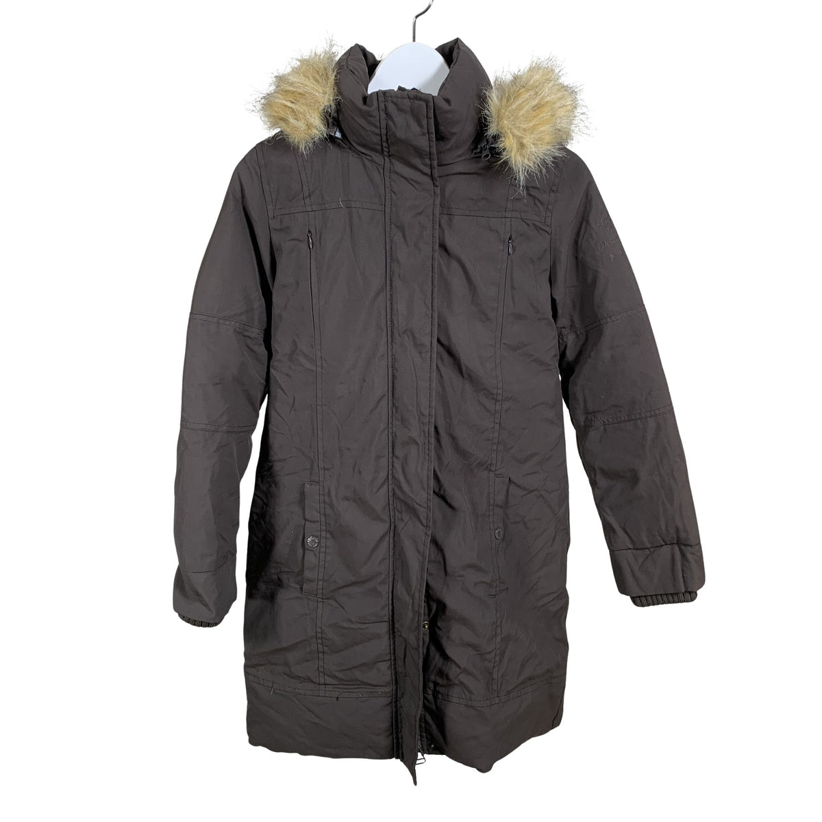 Tyttöjen Pepe Jeans - Toppatakki, koko 158 - 164 - Ruskea (1)