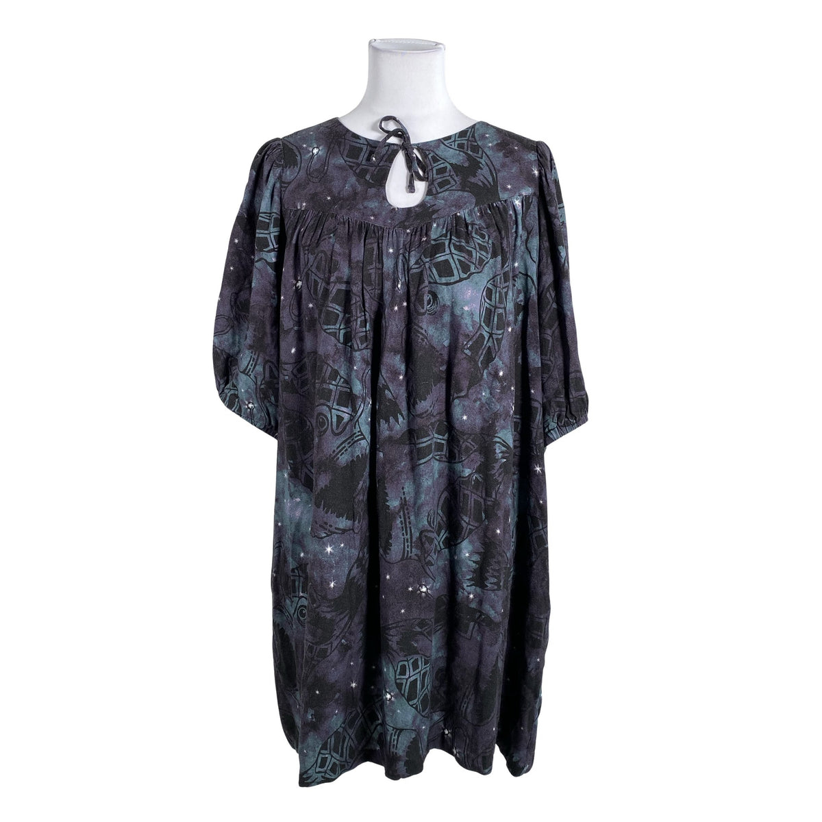 Naisten Jatuli - Sifonkimekko, koko 40 - Violetti (1)