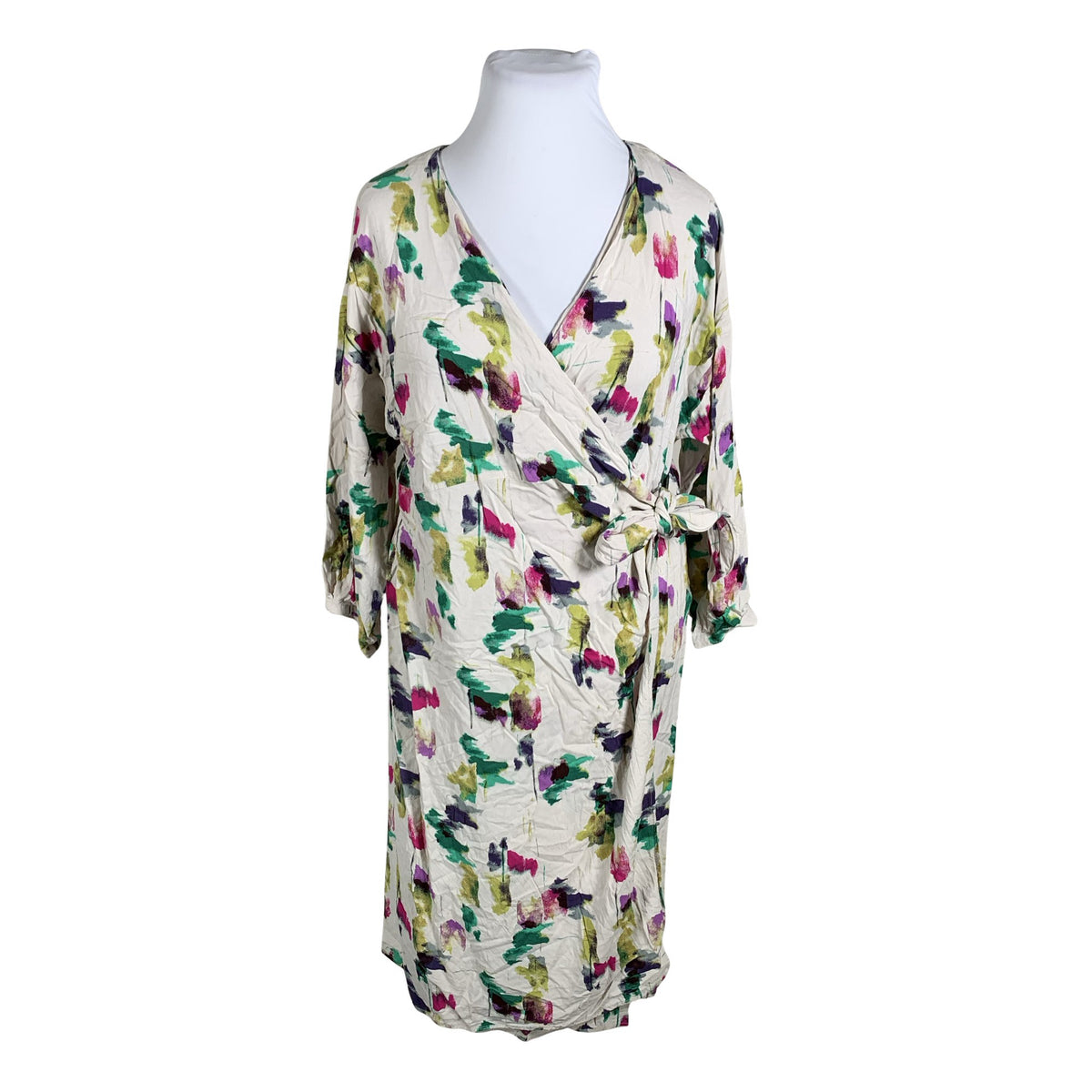 Naisten Lindex - Sifonkimekko, koko 42 - Beige (1)