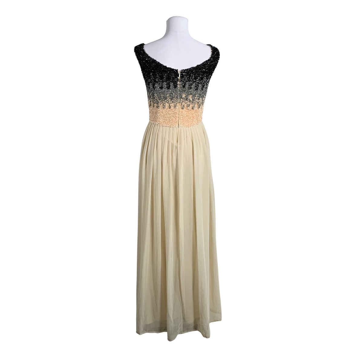 Naisten Lace & Beads - Maksimekko, koko 34 - Beige (2)