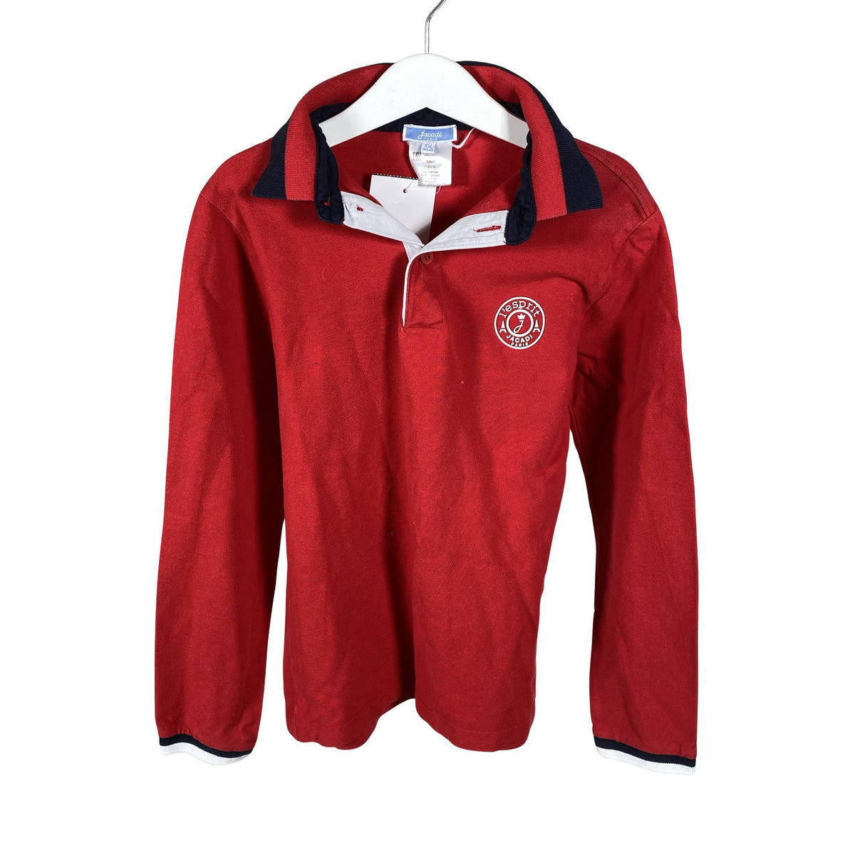 Unisex Jacadi - Pikeepaita, koko 134 - 140 - Punainen (1)