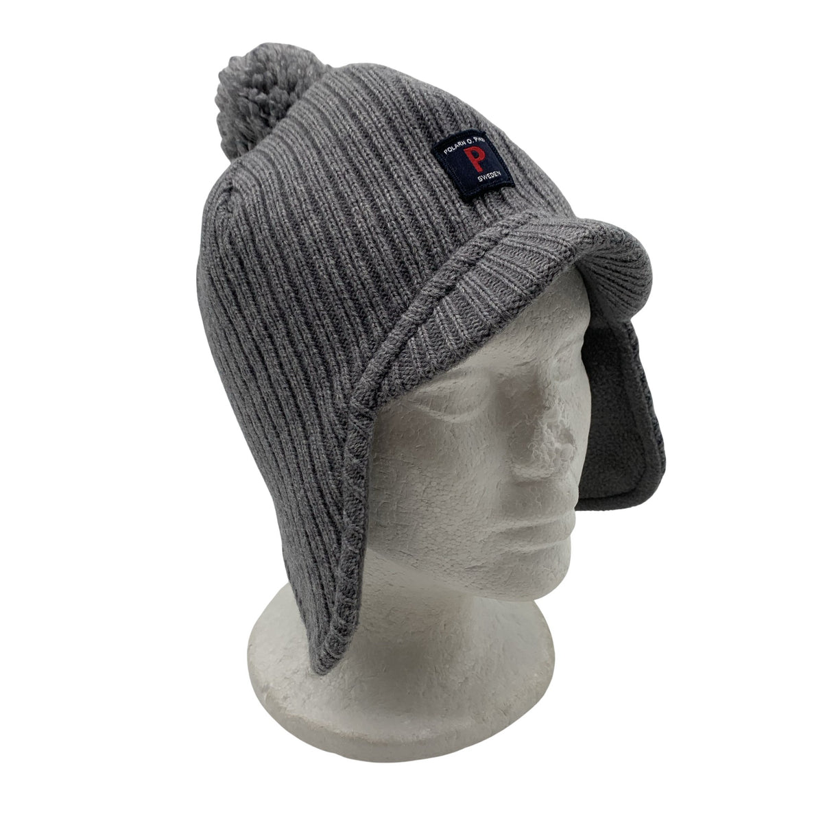 Unisex Polarn O. Pyret - Talvihattu, koko 52 - 54 cm - Harmaa (1)