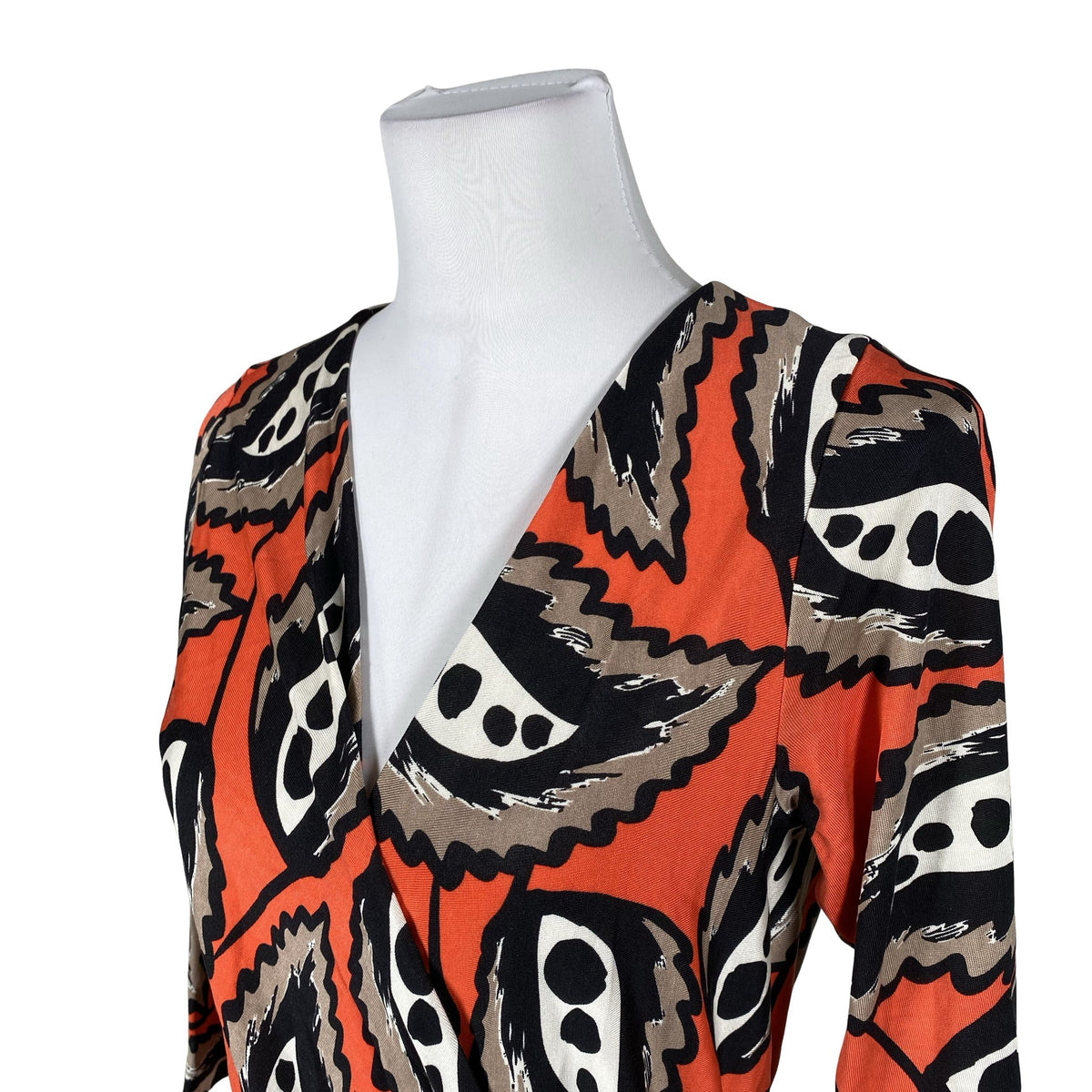 Naisten Diane von Furstenberg - Trikoomekko, koko 40 - Punainen (3)