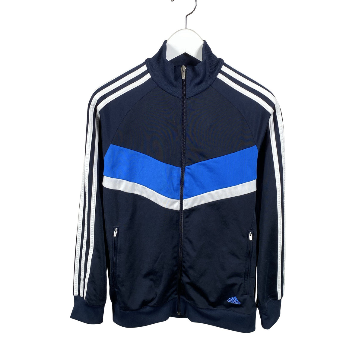 Unisex Adidas - Verryttelytakki, koko 170 - 176 - Sininen (1)