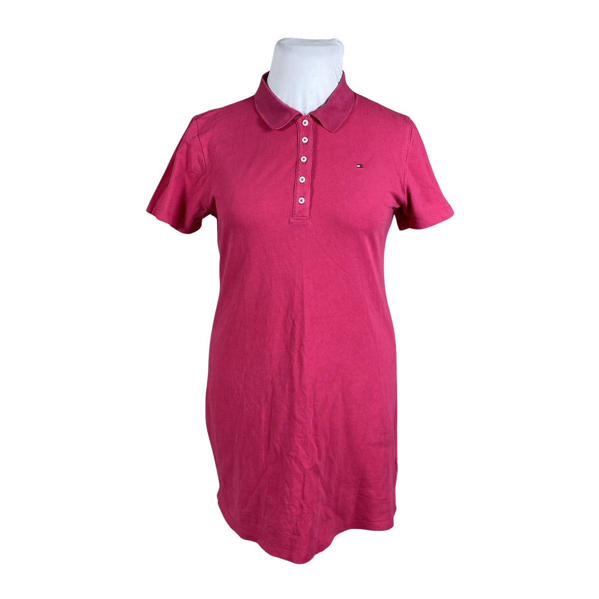 Naisten Tommy Hilfiger - Pikeemekko, koko 46 - Pinkki (1)