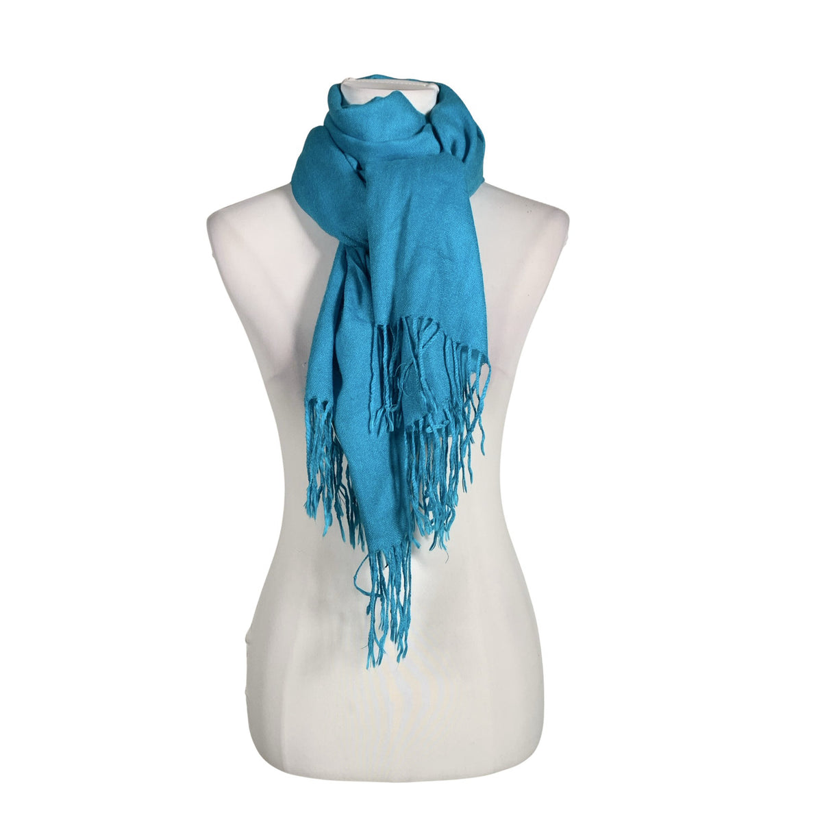 Naisten Pashmina - Huivi, koko Maxi - Sininen (1)