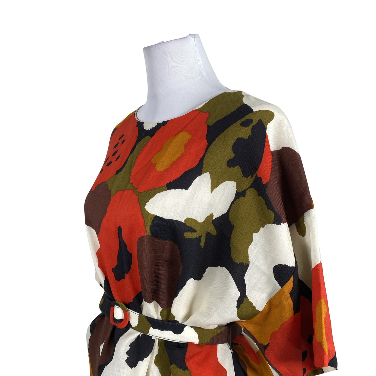 Naisten Marimekko - Kangastunika, koko 40 - Punainen (2)