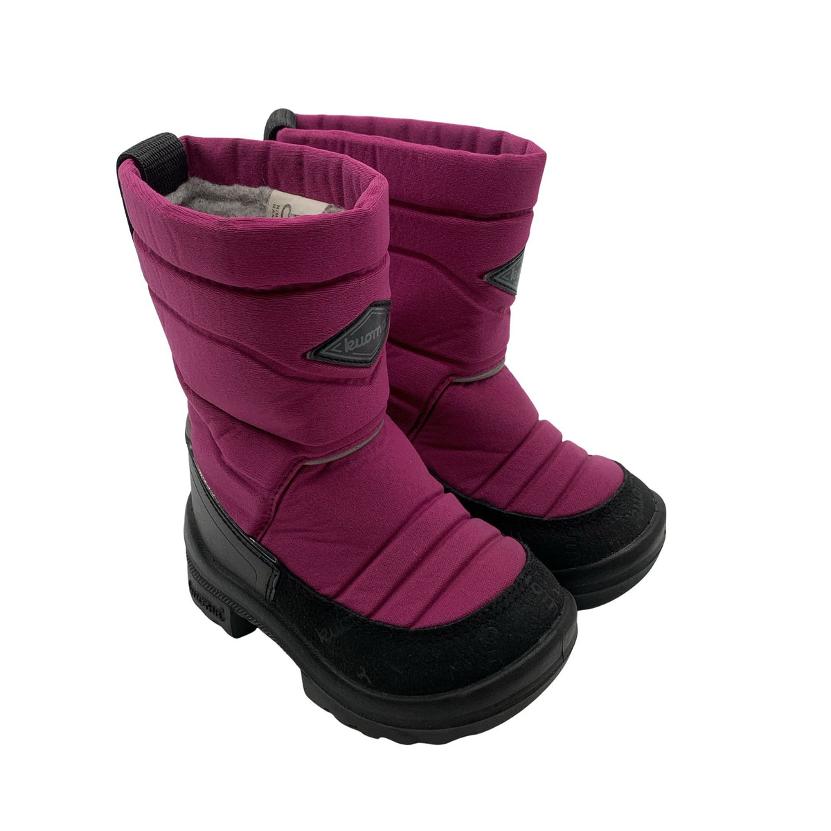 Unisex Kuoma - Talvikengät, koko 24 - Violetti (2)