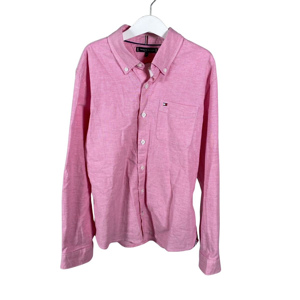 Poikien Tommy Hilfiger - Kauluspaita, koko 146 - 152 - Vaaleanpunainen (1)