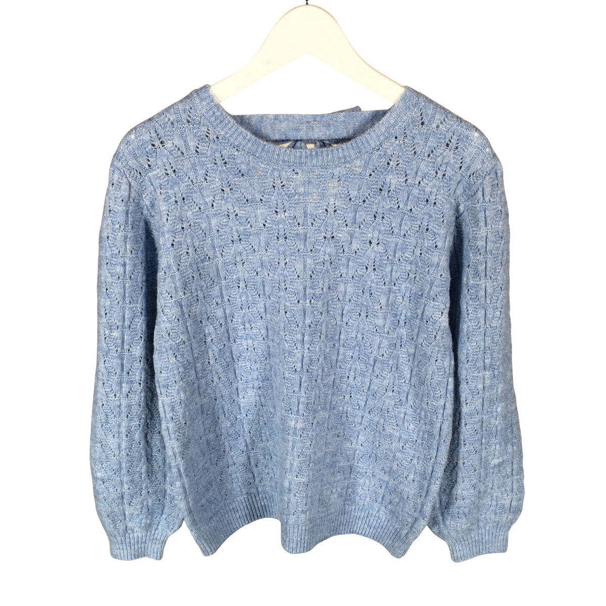 Tyttöjen Lindex - Neulepaita, koko 146 - 152 - Vaaleansininen (1)
