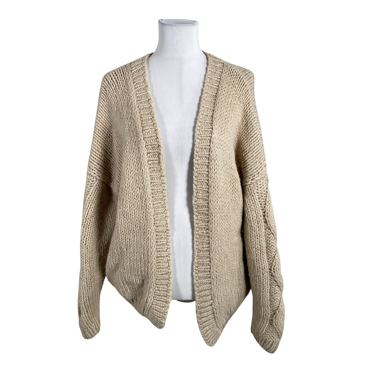 Naisten The Knotty Ones - Neuletakki, koko 36 - Beige (1)